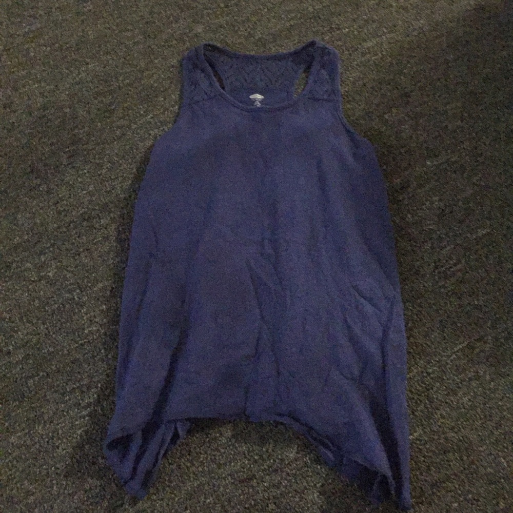 Girls blue shirt